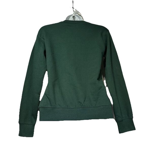 EIGHTY EIGHT BRAND Sweatshirt Youth Medium Green Respect The Drip Smiley Face - Picture 3 of 6